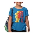 thumbnail image 3 of Playera Fan Army The Flash Talla 8 lightning manga corta azul turquesa, 3 of 4