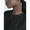 thumbnail image 4 of Scoop Women’s Crinkle Gauze Shirt with Blouson Sleeves, Sizes XS-XXL, 4 of 4