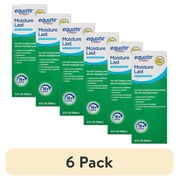 (6 pack) Equate Moisture Last Multi-Purpose Solution for Soft Contact Lenses, 12 fl oz, Compare to Opti-Free Pure Moist