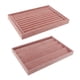 thumbnail image 1 of 2 piezas de pendientes, collar, exhibición , orgazador, caja, bandeja, barra forma forma forma Hugo Bandeja de joyería de terciopelo, 1 of 10