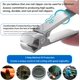 thumbnail image 4 of Cortaúñas para hombres de grosor, abertura de mandíbula de 13 mm de ancho, con hoja curva afilada, cortaúñas para servicio pesado para ancianos, botón de bloqueo, plata, aniversario JAMW Sencillez, 4 of 5