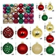 thumbnail image 3 of Shuttle tree 100 Pcs Christmas Ball Ornaments Set for Christmas Tree Decorative Hanging Baubles Plastic Shatterproof Christmas Ball for Holiday Party Christmas, 3 of 8