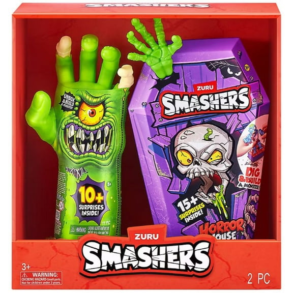 Smashers Make a Monster & Horror House Mystery 2-Pack (25  Surprises, RANDOM)