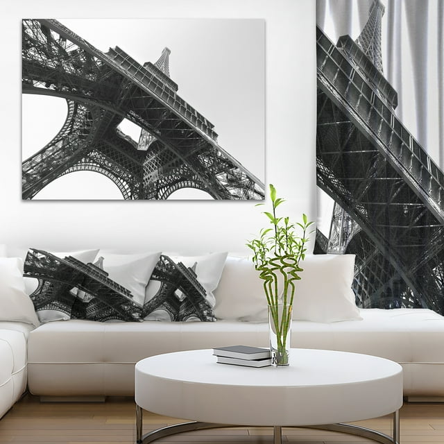 Paris Eiffel Towerinto the Sky