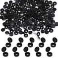 thumbnail image 4 of Tignapoo 100 Pack Black Plastic Screw Caps for Decoration and Dust Protection - Self-tapping Caps for Covering Holes - Wear-resistant and Easy to Install, 4 of 6