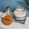 thumbnail image 6 of (4 pack) Better Homes & Gardens Warm Leather Amber Scented 18oz Ombre 2-Wick Bell Jar Candle, 6 of 6