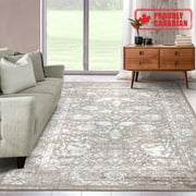 A2Z Santorini 6076 Oriental Designer Hallway Runner Area Rug Tapis Carpet (3x5 4x6 5x7 5x8 7x9 8x10)