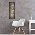 thumbnail image 6 of Luxe Metal Art 'Bless the Food Before Us' by Susan Ball, Metal Wall Art, 12"x36", 6 of 9