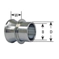 thumbnail image 6 of Rod End Supply HMS08-10 5/8 Inch to 1/2 Inch Misalignment Spacer, 6 of 7