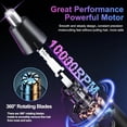 thumbnail image 5 of Obacre Nose Hair Trimmers for Men,Rechargeable Hair Trimmer Painless Multifunctional Ear and Nose Hair Trimmer with IPX7 Waterproof Dual Edge Blades (Black), 5 of 7