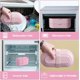 thumbnail image 5 of (Disfraces rosas) Fiambrera impermeable Fiambrera aislada de 2 capas Caja Bento de 900 ml Fiambrera aislada Boite a Tartine Enfant Caja Bento para niños y adultos, 5 of 5