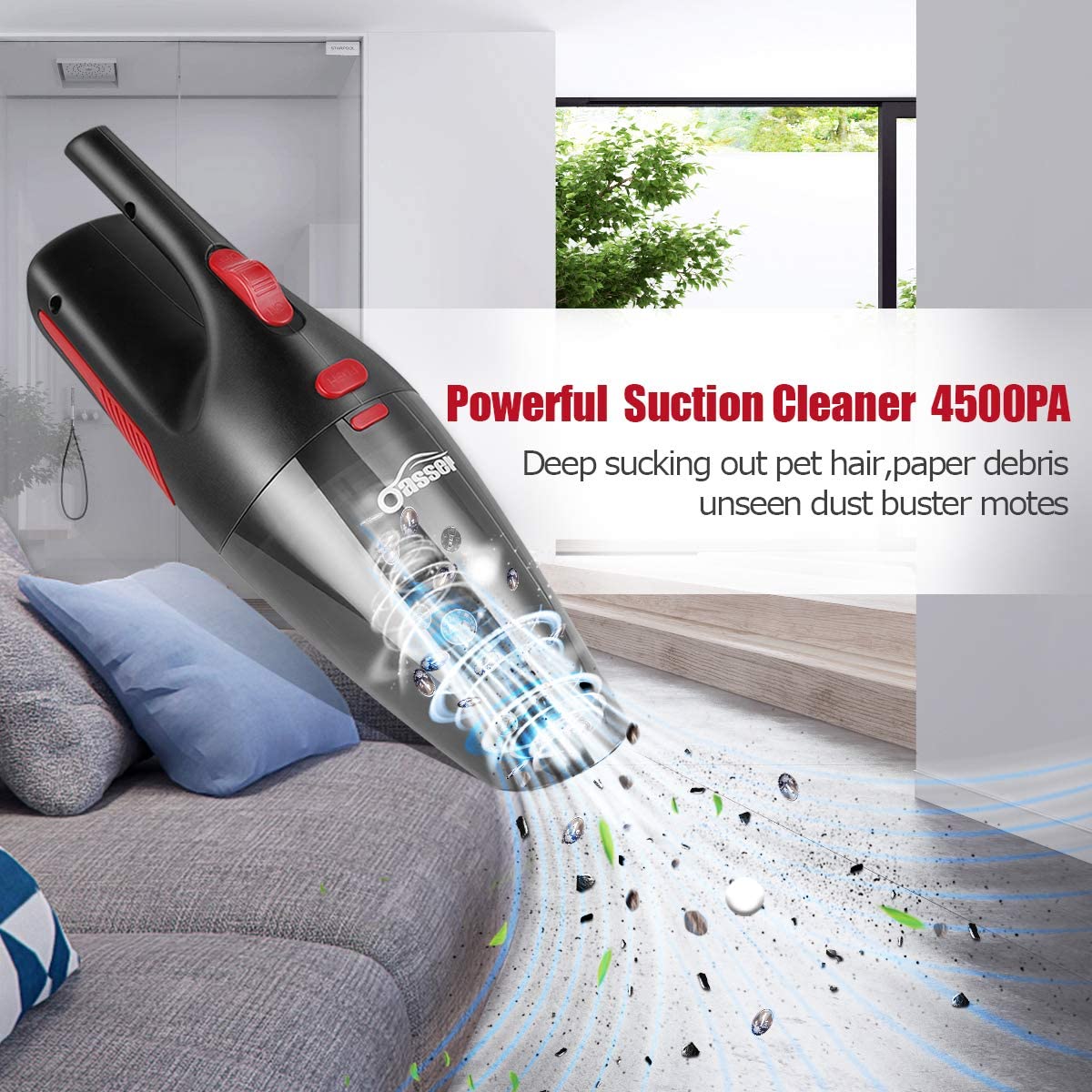 axGear Handheld Vacuum Oasser Cordless 