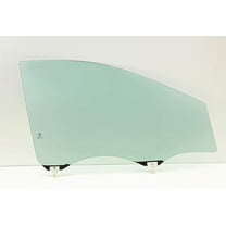 Passenger Right Side Front Door Window Door Glass Compatible with Hyundai Tucson 2010-2015 Models