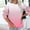 Pink, variant on CLOISE Sweatshirts for Women Gradient Oversized Sweatshirts Crewneck Long Sleeve Hoodies Shirts Black Basic Tops Fall Casual Preppy Clothes XL