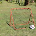 thumbnail image 4 of Puerta de red de rebote de fútbol, puerta de acero para práctica de rebote, malla de golf, béisbol, hockey, equipo de entrenamiento de asistencia para tiro, 4 of 5