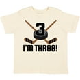 thumbnail image 3 of Inktastic 3rd Birthday Ice Hockey Sports Boys Party Boys Toddler T-Shirt, 3 of 5