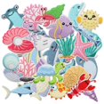 thumbnail image 1 of Parches termoadhesivos con forma de animales marinos Nicime, 28 unidades, Summer Ocean, 1 of 5