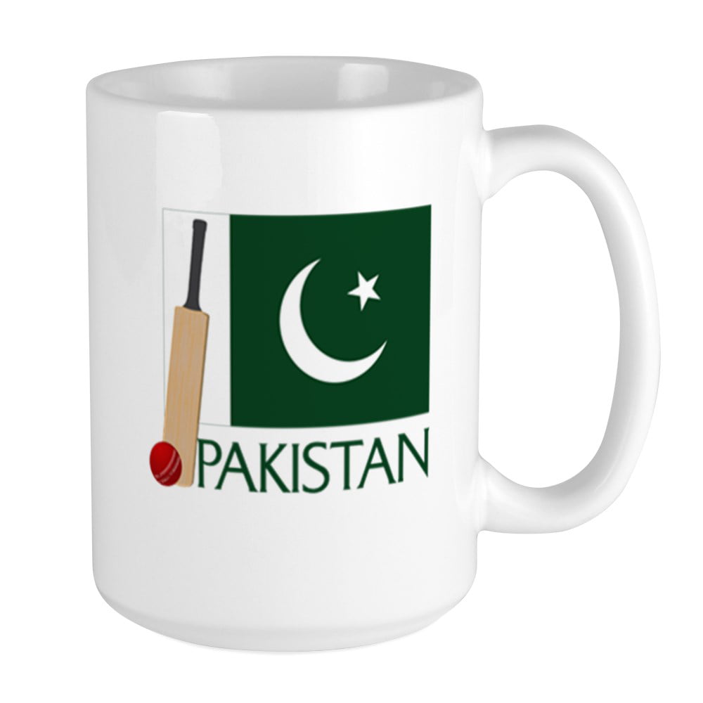 Pakistan Cricket White 10oz Novelty Gift Mug Cup