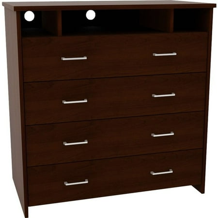 Media Dresser Espresso For Tvs Up To 3 Walmart Com