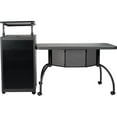 thumbnail image 3 of Oklahoma Sound Metal Teacher's WorkPod Desk and Lectern Kit in Charcoal, 3 of 11
