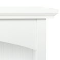 thumbnail image 6 of eHemco 2 Tier Storage Shelf Bookcase with 2 Arched Supports, 29 Inches Height, White, 6 of 7
