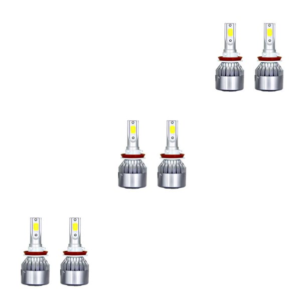 Scienceny 2 uds C6 bombillas de faros Led luces de coche LED 880 9005 9006 6000K 72W 12V 7200LM faros delanteros de coche Type1 NO1 Scienceny CBP127190