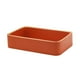 thumbnail image 5 of Bandeja organizadora de escritorio para baño, de piel sintética, accesorios de oficina Naranja, 5 of 9