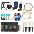 thumbnail image 1 of Guitar String Replacement Kit, Pin Capo Tuner Winder Steel Material Guitar Strings Accessory Kit  For Bass For Most Guitar, 1 of 8
