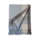thumbnail image 1 of BEMS-Bufanda De Lana Pura para Mujer, Bufanda De Invierno De Cachemira A Cuadros, Bufanda Gruesa Y Cálida.Azul-Gris, 1 of 5