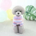 thumbnail image 3 of Aooww Fleece Sweater, Turtleneck Sweatshirt, Winter Clothes for Small Dogs & Cats, Pet Pullover Jumper, Cat Apparel, Winter Pet Clothes, Warm Dog Coat Winter, Pink,XXL, 3 of 5