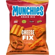 Munchies Snack Mix, Cheese Fix, 8 oz Bag, Snack Chips