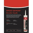 thumbnail image 2 of Red Devil Speed Demon Acrylic Caulk, 10.1-oz. Cartridge, White - 12 CTG (630-0736), 2 of 3