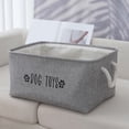 thumbnail image 1 of Yhmxh Closet Organizers and Storage,Storage Bins Storage Basket Fabric Material Foldable Storage Basket Home Clothing Toys Miscellaneous Storage Basket Textile Storage Basket, 1 of 6