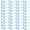Light Blue, variant on 40 Pairs Rimless Shape Sunglasses Colorful Transparent Sunglasses Pentagram Glasses for Adult
