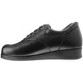 thumbnail image 3 of Drew Fiesta Women Lace-Up Orthotics Shoe In Black Calf, 3 of 6
