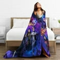 thumbnail image 5 of Descendants 3 Throw Blanket Extra Soft Microfiber Fleece Blanket Fluffy Cozy Blanket for Couch Sofa Bed, 5 of 5