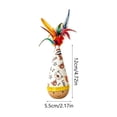 thumbnail image 3 of Wooden Cat Toy — Cat-Free Self-Righting Wobble Tumbler, Silent Interactive Self-Play for Indoor Cats, No Batteries Required White, 3 of 6