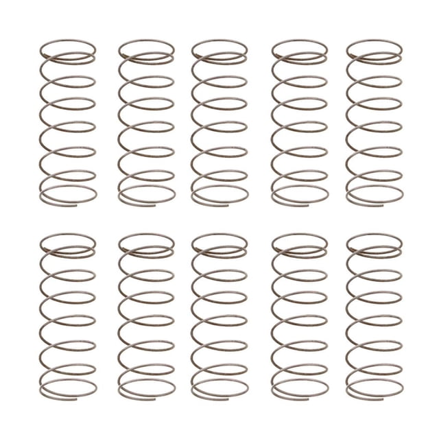 Resortes de Extensión de Brazo de Trémolo, 10 Uds., Brazo de Trémolo Fijo para Puente perfke Piezas de instrumentos de latón
