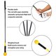 thumbnail image 5 of 40 pulgadas Suministros de golf Sunnimix Ayuda para el entrenador de swing de golf, 5 of 6