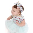 thumbnail image 7 of Hello Kitty and Friends Baby Girls Tutu Bodysuit with Matching Headband, 2-Piece, Sizes Newborn-24M, 7 of 7