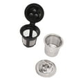 thumbnail image 2 of Reusable Coffee Capsule Filter,2Pcs 3 Hole Reusable Stainless Steel Coffee Capsule Filter Stainless Steel Reusable Coffee Capsule Expertly Crafted, 2 of 8