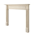 thumbnail image 2 of Pearl Mantels Alamo Transitional Styled Mantel Surround, Constructed With Hand Chosen Grade A Wood And Wood Veneers, Unfinished, Paint And Stain Grade, Interior Opening 50"W x 42"H, 2 of 5
