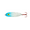 Blue Glow Chrome, variant on Lindy Quiver Spoon Fishing Lure Ice Pink Glow Gold 1 in. 1/16 oz.