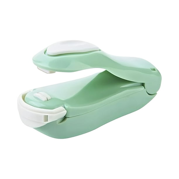 Xihbxyly Selladora Térmica Portátil, Miniselladora de Impulsos Portátil, Compacta y Fácil de Usar, Selladora Hermética de Bolsas de Plástico, Ideal para Cocina, Oficina y Camping, Tamaño 10 X 5 Cm.