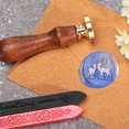thumbnail image 4 of Cuadros Decorativos Fire Paint Wax Seal Head Tier Stempel Unterschrift Umschlag Dekor (DW01) DQrwqpou Nuevos Originales, 4 of 7