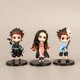 thumbnail image 2 of 6 modelos de diseño de anime japonés, diseño de anime Demon Slayer, Kamado Tanjirou, Nezuko, Agatsuma, Zenitsu, Rengoku, Kyoujurou, fait a la main zhangmengya LED, 2 of 2