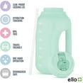 thumbnail image 3 of Ello Hydra 64oz Half Gallon Water Jug with Handle with Straw and Leak-Proof Locking, BPA Free Yucca Plastic, 3 of 11