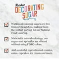 thumbnail image 6 of Watkins Rainbow Decorating Sugar, Non-GMO, Kosher, 4.6 Ounce, 1-Pack, 6 of 7