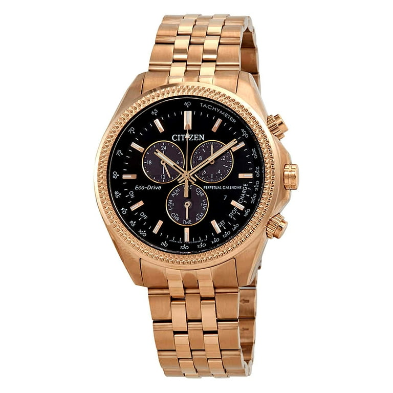 Citizen Men's Eco-Drive Rose Gold-Tone Perpetual Calendar