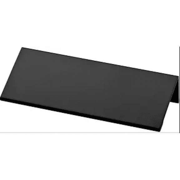 Liberty P30778-FB  3" 76mm Flat Black Modern Edge Drawer Pull